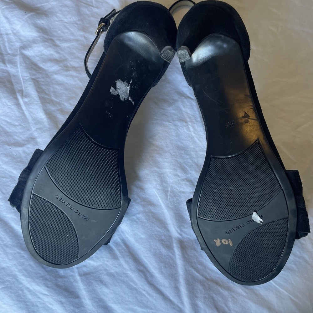 Marc Fisher Womens Balyda Elegent black heals. SIZE 8 - Picture 10 of 12